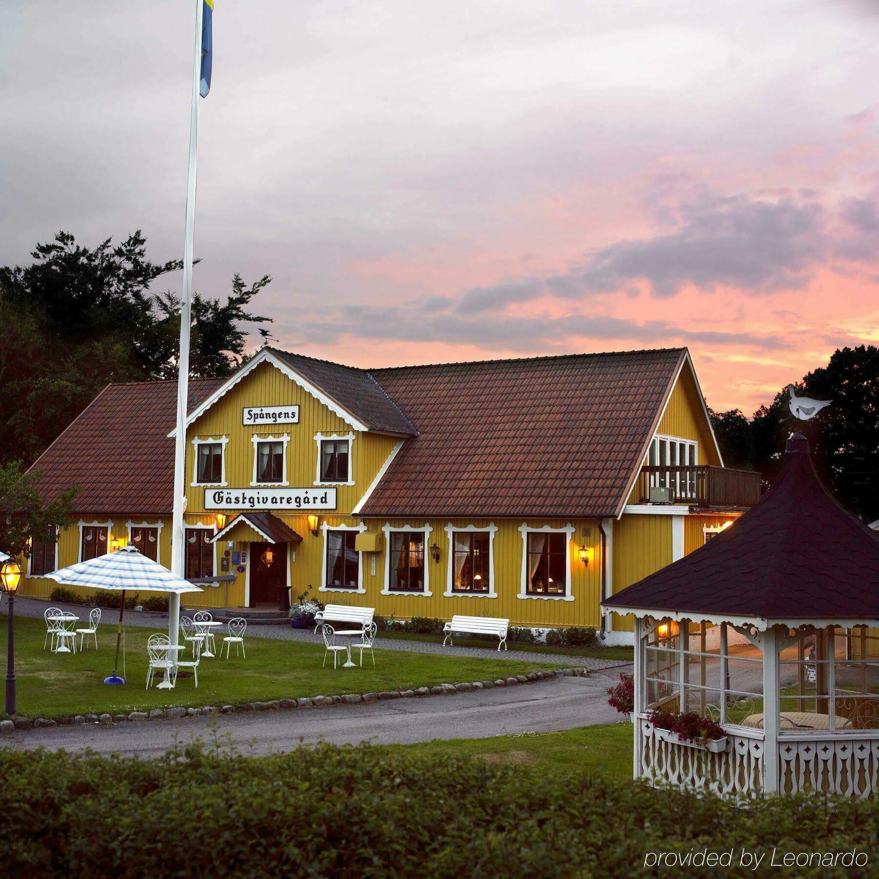 Ljungbyhed Spangens Gastgivaregard Inn מראה חיצוני תמונה